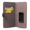 Guess Universalus dėklas GUBKLHEBK 4,6 - 5,2 juodas 4G Heritage max 14,5x7,5cm