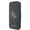 Guess 4G Metal Logo Apple iPhone 16 - dėklas telefonui juodos spalvos