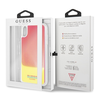 Apple Guess GUHCI65GLCPI iPhone Xs Max rožinis / rožinis kietas dėklas California šviečia tamsoje