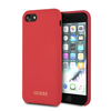 Guess GUHCI8LSGLRE iPhone 7/8/SE 2020/SE 2022 raudonas/raudonas kietas silikoninis dėklas