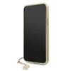 Apple iPhone 11 Guess Dėklas 4G Charms Collection (GUHCN61GF4GBR) rudos spalvos