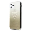 Guess GUHCN65SGTLGO iPhone 11 Pro Max auksinis/auksinis kietas dėklas Glitter Triangle