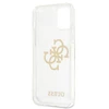 Apple iPhone 12 Pro Max Guess Dėklas Glitter 4G Big Logo (GUHCP12LPCUGL4GTR) skaidrus