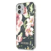 Dėklas Apple iPhone 12 Mini Guess N°3 Flower Collection (GUHCP12SIMLFL03) mėlynos spalvos