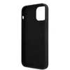 Apple iPhone 12 Mini Guess dėklas Script Vintage (GUHCP12SLSVSBK) juodos spalvos
