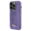 Apple iPhone 13 Pro Guess dėklas Sequin Script Metal (GUHCP13LPSFDGSUiPhone) violetinės spalvos