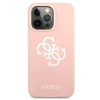 Dėklas Guess GUHCP13XLS4GWPI, skirtas iPhone 13 Pro Max, rožinis
