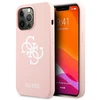 Dėklas Guess GUHCP13XLS4GWPI, skirtas iPhone 13 Pro Max, rožinis