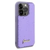 Apple iPhone 13 Pro Max Guess dėklas Sequin Script Metal (GUHCP13XPSFDGSU) violetinės spalvos