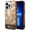 Apple iPhone 14 Pro Guess dėklas Porcelain Collection aukso spalvos