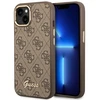 Dėklas GUESS GUHCP14MHG4SHW IPHONE 14 PLUS / 15 PLUS 6.7 "BROWN / BROWN HARD CASE 4G VINTAGE GOLD LOGO