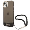 Dėklas GUESS GUHCP14MHGCOHK IPHONE 14 PLUS / 15 PLUS 6.7 "Juodas / Juodas HARDCASE TRANSLUENT PEARL STAP