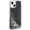 Apple iPhone 14 Guess dėklas Liquid Glitter Marble (GUHCP14SLCSGSGK) juodos spalvos