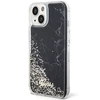 Apple iPhone 14 Guess dėklas Liquid Glitter Marble (GUHCP14SLCSGSGK) juodos spalvos