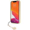Apple iPhone 14 Pro Max Guess dėklas 4G Charms Collection (GUHCP14XGF4GGR) pilkos spalvos