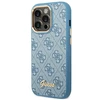 Dėklas Guess GUHCP14XHG4SHB iPhone 14 Pro Max 6.7 "mėlynas / mėlynas hard case 4G Vintage Gold Logo