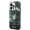 Apple iPhone 14 Pro Max Guess dėklas Jungle Collection (GUHCP14XHGJGHA) žalios spalvos