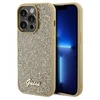 Dėklas GUESS GUHCP14XPMSDGSD IPHONE 14 PRO MAX 6,7 "GOLD / GOLD HARDCASE DISCO METAL SCRIPT