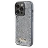 Apple iPhone 14 Pro Max Guess dėklas Sequin Script Metal (GUHCP14XPSFDGSS) sidabrinės spalvos