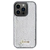 Apple iPhone 14 Pro Max Guess dėklas Sequin Script Metal (GUHCP14XPSFDGSS) sidabrinės spalvos