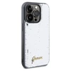 Apple iPhone 14 Pro Max Guess dėklas Sequin Script Metal (GUHCP14XPSFDGSS) sidabrinės spalvos