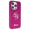 Dėklas GUESS GUHCP15LHG4SGU IPHONE 15 PRO 6.1 "PURPLE/PURPLE HARDCASE GLITTER SCRIPT BIG 4G