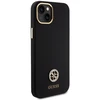 Guess GUHCP15M4DGPK Apple iPhone 15 Plus / 14 Plus 6.7" dėklas telefonui juodos spalvos hardcase Silicone Logo Strass 4G