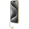Guess GUHCP15XGF4GGR iPhone 15 Pro Max 6.7" pilka/pilkas kietas dėklas 4G Charms Collection
