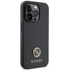 Dėklas Guess 4G Strass Metal Logo - Apple iPhone 15 Pro Max case juodas