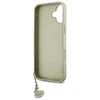 Guess GUHCP16SGF4GBR Apple iPhone 16 6.1" dėklas telefonui rudos spalvos 4G Charms Collection