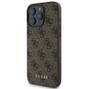 Guess 4G Classic - dėklas skirtas Apple iPhone 16 Pro Max ruda