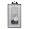 Apple iPhone SE 2022 / SE 2020 / 7 / 8 Guess Hard dėklas Liquid Glitter Party (GUHCP7GLUQPU) violetinės spalvos