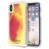 Guess GUHCPXGLCPI iPhone X/Xs rožinė /rožinis kietas dėklas California Glow in the dark