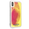 Guess GUHCPXGLCPI iPhone X/Xs rožinė /rožinis kietas dėklas California Glow in the dark