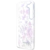 Guess GUHCS23MHCFWST S23+ S916 baltos spalvos kietas dėklas Flower Collection