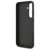GUESS dėklas skirtas Samsung Galaxy S24 FE GUHCS24FEG4GFBR (HC PU 4G Metal Logo) rudos spalvos