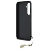 Guess GUHCS24FEGF4GGR Samsung Galaxy S24 FE S721 dėklas telefonui pilkos spalvos hardcase 4G Charms Collection