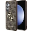 „Guess 4G Big Metal Logo“ dėklas „Samsung Galaxy A55 5G“ rudas