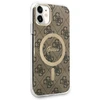 GUESS GUHMN61H44 IPHONE 11 6.1" RUDAS/RUDAS KIETAS DĖKLAS 4G MAGSAFE