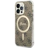 GUESS GUHMP13LH44 IPHONE 13 PRO / 13 6.1" RUDAS / RUDAS KIETAS DĖKLAS 4G MAGSAFE