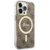 GUESS GUHMP13LH44 IPHONE 13 PRO / 13 6.1" RUDAS / RUDAS KIETAS DĖKLAS 4G MAGSAFE