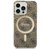 GUESS GUHMP13LH44 IPHONE 13 PRO / 13 6.1" RUDAS / RUDAS KIETAS DĖKLAS 4G MAGSAFE