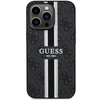 Dėklas GUESS GUHMP13LP4RPSK IPHONE 13 PRO / 13 6.1 "Juodas / Juodas HARDCASE 4G PRINTED STRIPES MAGSAFE