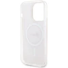 Guess GUHMP14LH4STP Apple iPhone 14 Pro 6.1″ rožinės spalvos kietas dėklas 4G MagSafe