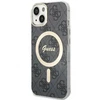 Dėklas Guess GUHMP14MH4STK iPhone 14 Plus/ 15 Plus 6.7" juoda/juodas hardcase 4G MagSafe