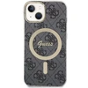 Dėklas Guess GUHMP14MH4STK iPhone 14 Plus/ 15 Plus 6.7" juoda/juodas hardcase 4G MagSafe