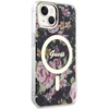 Dėklas GUESS GUHMP14MHCFWSK IPHONE 14 PLUS / 15 PLUS 6.7 "Juodas / Juodas HARDCASE FLOWER MAGSAFE