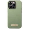 Guess dėklas, skirtas iPhone 14 Pro Max 6,7 GUHMP14XSBPLA khaki spalvos hard dėklas, skirtas Liquid Silicone Logo Plate MagSafe