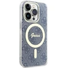 Apple iPhone 15 Pro Guess dėklas IML 4G MagSafe (GUHMP15LH4STB) mėlynos spalvos