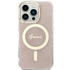 Apple iPhone 15 Pro Guess dėklas IML 4G MagSafe (GUHMP15LH4STP) rožinės spalvos